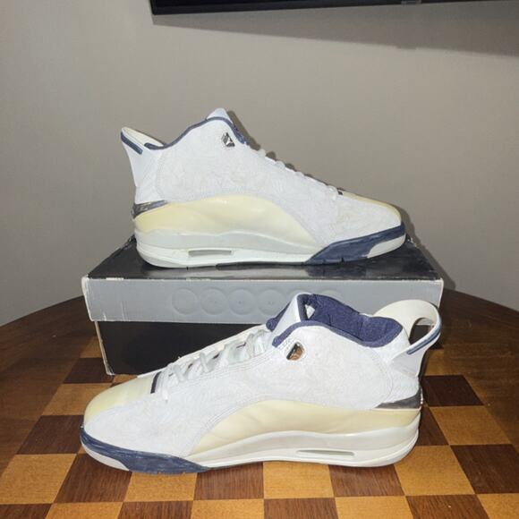 Jordan Dub Zero White Midnight Navy Men\'s 13 Air Jordan main image 6